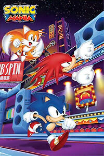 Gamer Gear - POSTER - 24x36 - flat frame-ready - SEGA - Sonic the Hedgehog - Sonic Mania
