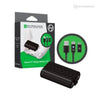 XSX XB1 Controller Battery Pack and cable - Game N Charge Battery kit - works on XB1 and XSX - Hyperkin - BLACK - NEW