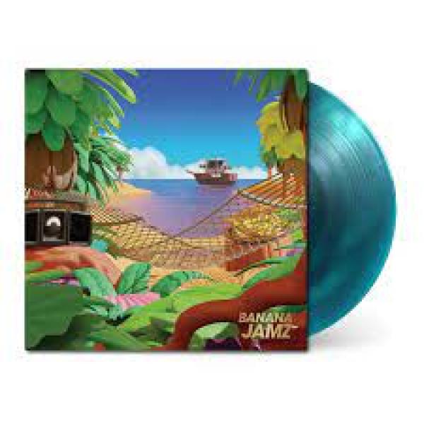Music VINYL RECORD - Nintendo - Donkey Kong Country - Banana Jamz - Josh Willis - Blue LP - Original Soundtrack - NEW