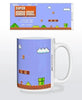 Z Novelty Mug - 15oz - Nintendo - Super Mario - Retro Title screen - NEW