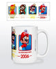 Z Novelty Mug - 15oz - Nintendo - Super Mario - Dates - NEW