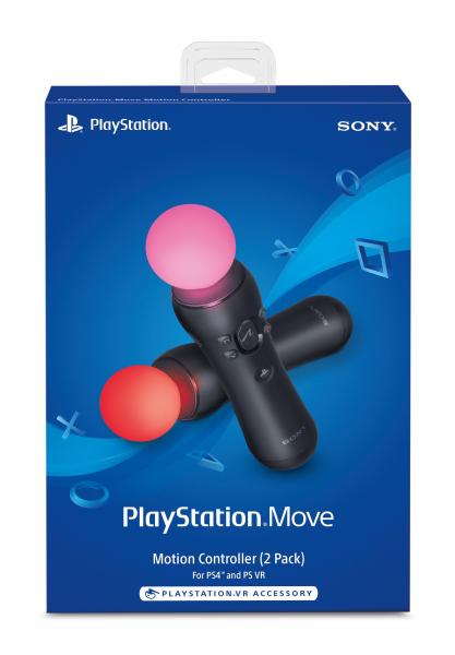 PS3 PS4 Move - Motion Controller (1st) - Two Pack - Complete in Box - NEW