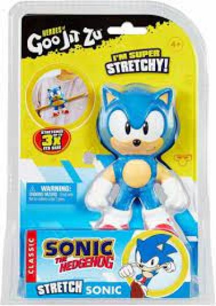 Gamer Toys - Action Figure - Heroes of Goo Jit Zu - STRETCH - Sonic the Hedgehog - NEW