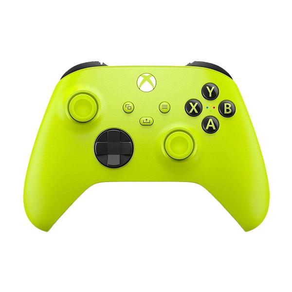XSX XB1 PC USB - Xbox Controller (1st) Wireless - works on both XSX and XB1 - AA Batteries - Electric Volt Yellow - NEW