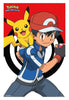 Gamer Gear - POSTER - 24x36 - flat frame-ready - Nintendo - Pokemon - Ash and Pikachu