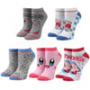 Gamer Gear - Nintendo - Kirby - Ankle socks - Pack of 5 - NEW