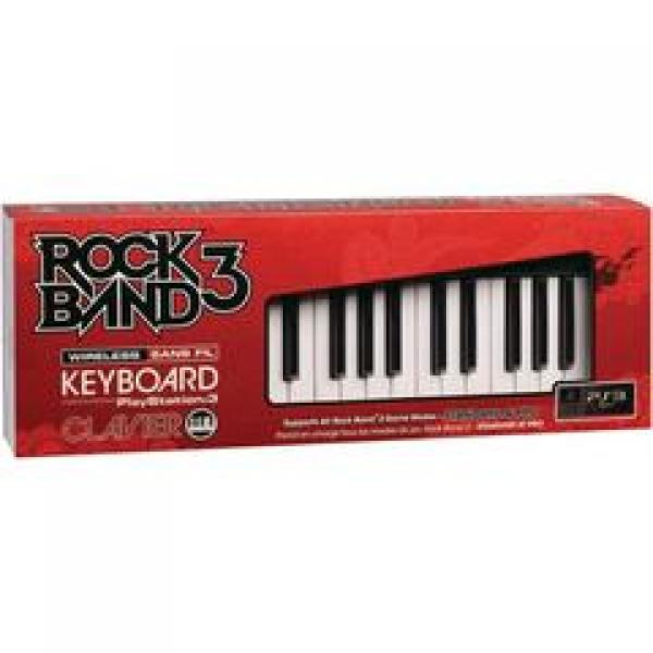 PS3 Rock Band - Wireless Keyboard - USED (no game included) - Complete in Box