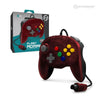N64 Controller (3rd) NEW - WIRED Admiral controller - Hyperkin - Fire RED - NEW
