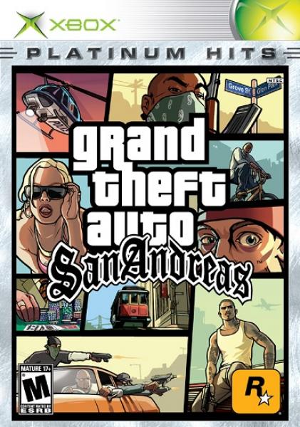 XBOX Grand Theft Auto GTA - San Andreas