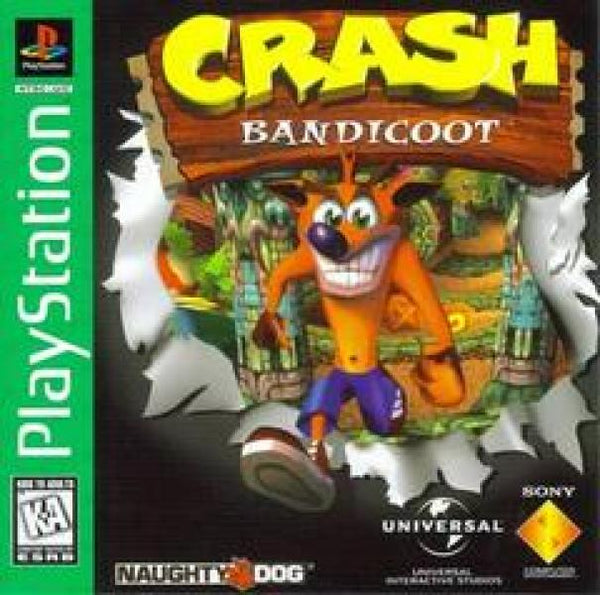PS1 Crash Bandicoot - GREATEST HITS