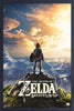 Gamer Gear - FRAMED ART - 11x17 - NINTENDO - ZELDA - BotW Hyrule landscape