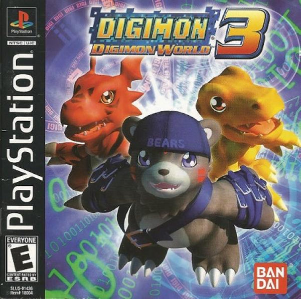 PS1 Digimon - Digimon World 3