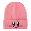 Gamer Hat - Nintendo - Kirby - Kirby face - Beanie hat - pink