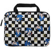 Gamer Bags - Padded Utility Case - SEGA - Sonic the Hedghog - Sonic and rings - black & white checkered - NEW