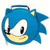 Gamer Lunch Box - SEGA - Sonic the Hedgehog - big face - insulated lunch tote - BLUE