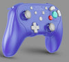 GC Wii WiiU NS PC - Wireless Controller (3rd) NEW - Battler GC - Retrofighters - Gamecube - standard Gamecube dual analog layout - Purple Indigo - NEW