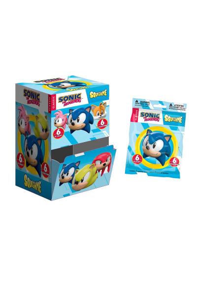 Gamer Toys - SquishMe Stress Balls - SEGA - Sonic the Hedghog - Assorted Character Heads - Blind Bag - L2P -24952 - NEW
