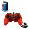 PS2 Controller (3rd) - Dual Shock PS1 PS2 - TTX Tech - Red - NEW