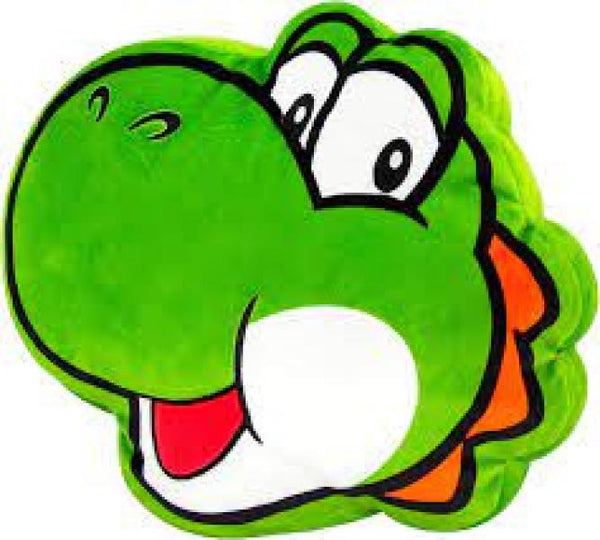Plush - PILLOW - Nintendo - Super Mario - Yoshi - green - 15 in - TOMY - NEW