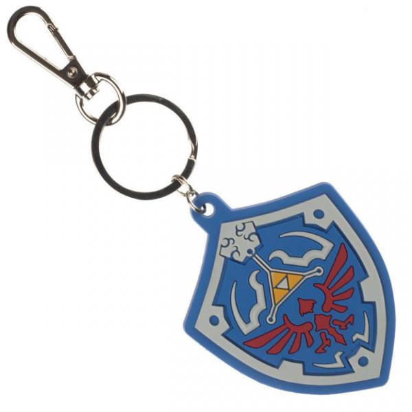 Keychain - Nintendo - Zelda - Shield Keychain - Blue - NEW