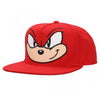 Gamer Hat - Sonic the Hedgehog - Knuckles - Big Face flat bill snapback - Red - NEW