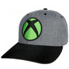 Gamer Hat - Microsoft Xbox - Logo - Curved bill snapback - gray - NEW
