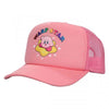 Gamer Hat - Nintendo - Kirby - Warp Star - Trucker style with mesh - Pink - NEW
