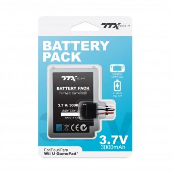 WiiU - Gamepad Battery - (3rd) - TTX Tech - Innex - NEW