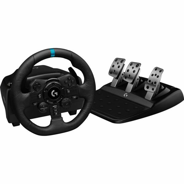 PS4 PS5 PC Racing Wheel (3rd) - Logitech G923 TRUEFORCE - includes wheel, metal pedals - GEARSHIFT SOLD SEPARATELY - USED