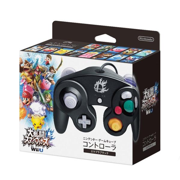 WiiU GC Gamecube Controller - Smash Edition (1st) - Black - Complete in Box - USED - JAPANESE IMPORT