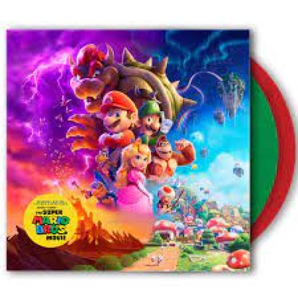 Music VINYL RECORD - Nintendo - The Super Mario Bros Movie - Original Soundtrack - Double LP - NEW