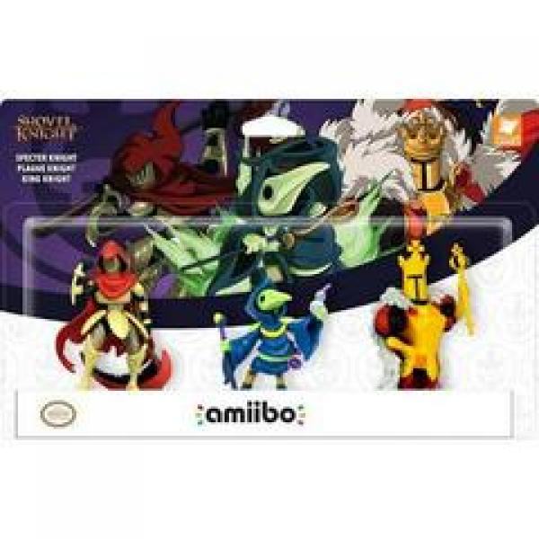 Amiibo Amiibo - Purple Coin Base - Specter Knight, Plague Knight, King Knight - Shovel Knight Treasure Trove - 3 Pack - NEW and SEALED