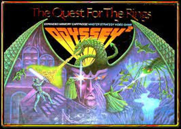 ODY2 Quest for the Rings - complete with game board & pieces!