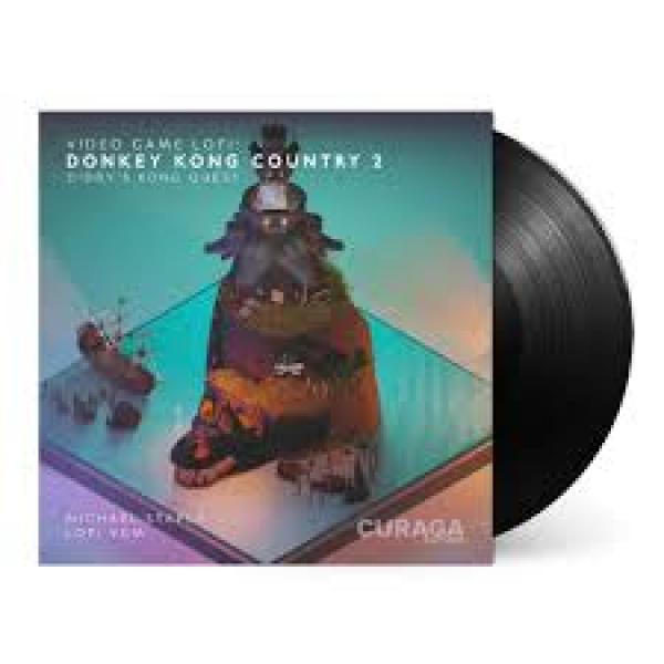 Music VINYL RECORD - Michael Staple - Video Game LoFi - Donkey Kong Country 2 - Diddy's Kong Quest - LP - NEW