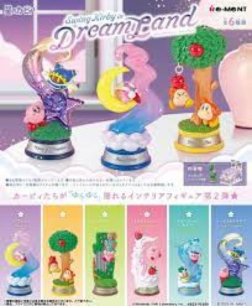 Gamer Toys - RE-MENT Blind Box Toys - Kirby - Swing Kirby in Dream Land - NEW