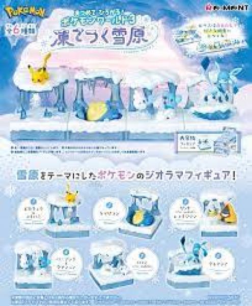 Gamer Toys - RE-MENT Blind Box Toys - Pokemon - Pokemon World 3 - Frozen Snow - NEW