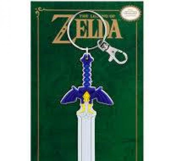 Keychain - Nintendo - Zelda - soft PVC - Master Sword - NEW
