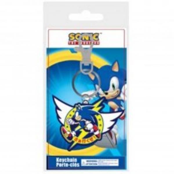 Keychain - Sonic the Hedgehog - Sonic Wing Logo - NEW