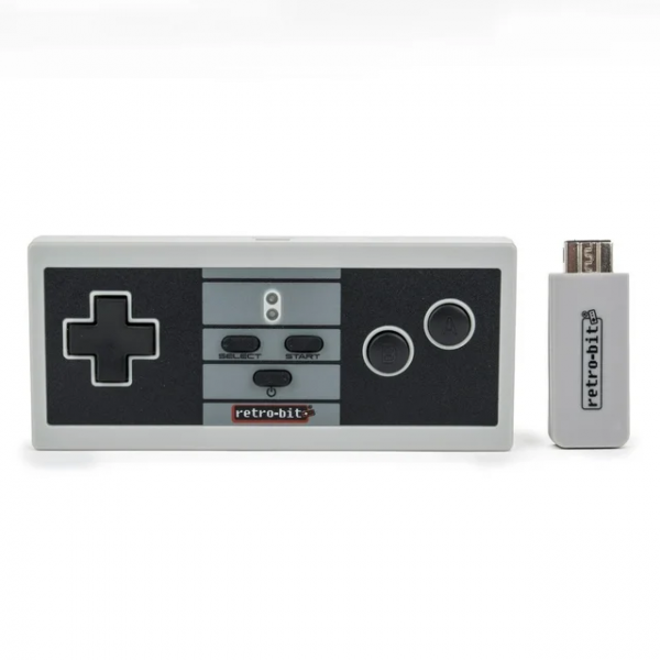 NES Classic - Retro8 Wireless Pro Controller w/ Receiver (3rd) Retrobit - USED