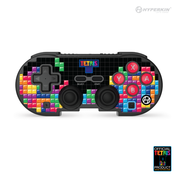 NS PC USB Wireless Controller - Bluetooth - for Switch or PC - TETRIS series - Tetrimino edition (3rd) Hyperkin - NEW