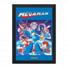 Gamer Gear - FRAMED ART - 10x12 in - Mega Man 6 - Mr. X - Lenticular Framed Poster