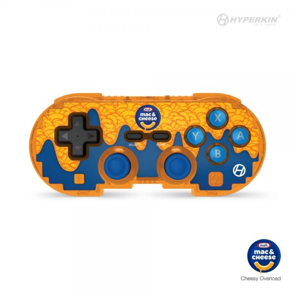 NS PC USB Wireless Controller - Bluetooth - for Switch or PC - KRAFT - MAC & CHEESE style (3rd) Hyperkin - NEW