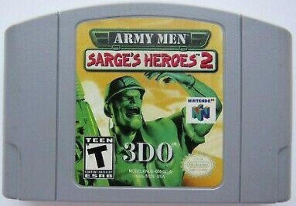 N64 Army Men - Sarges Heroes 2