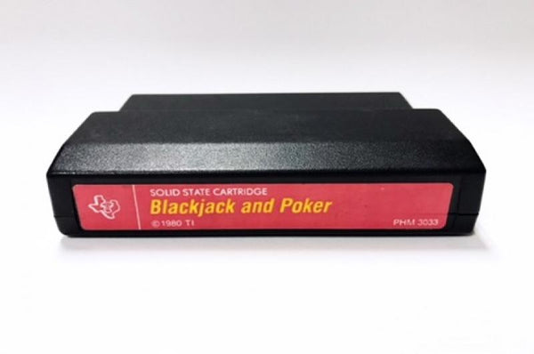 TI99 Blackjack and Poker