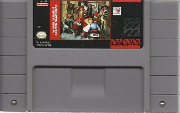 SNES Where in Time is Carmen Sandiego
