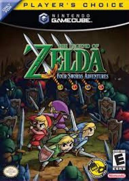 GC Zelda - Four Swords Adventures - game only