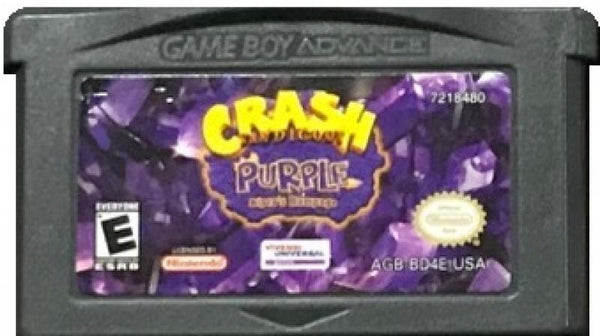 GBA Crash Bandicoot - Purple