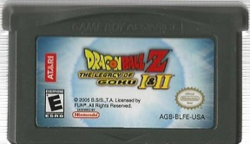 GBA Dragon Ball Z DBZ - The Legacy of Goku I & II 1 & 2 | Game
