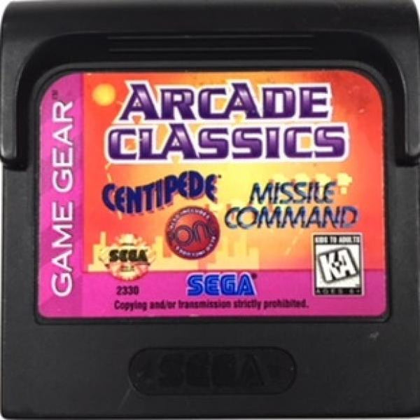 GG Arcade Classics - Centipede Missile Command Pong