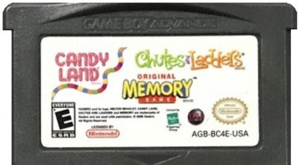 GBA Candyland - Chutes & Ladders - Memory